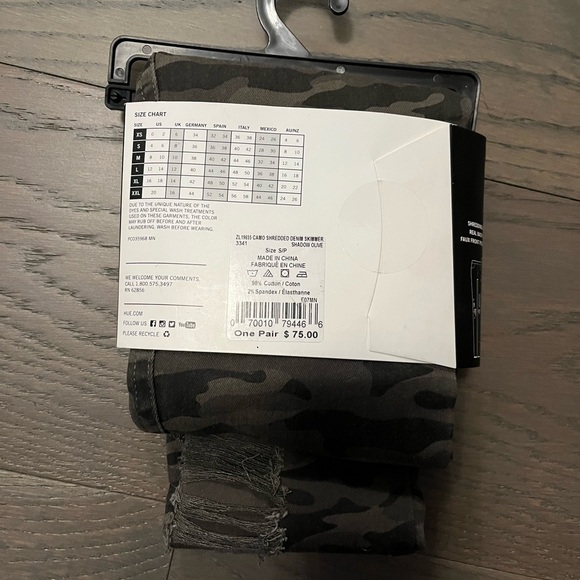 Zena B shredded denim leggings sz SM NWT ret $85 - Picture 4 of 6